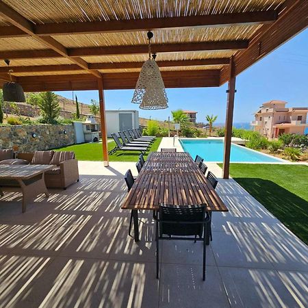 Luxury Villa U Kokkini Hani Bagian luar foto