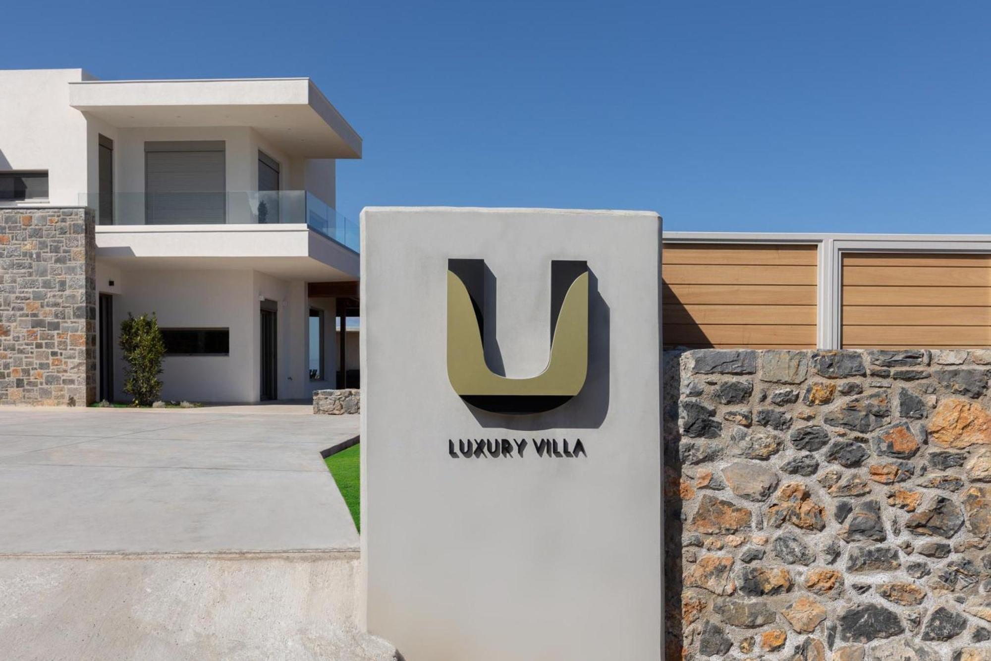 Luxury Villa U Kokkini Hani Bagian luar foto