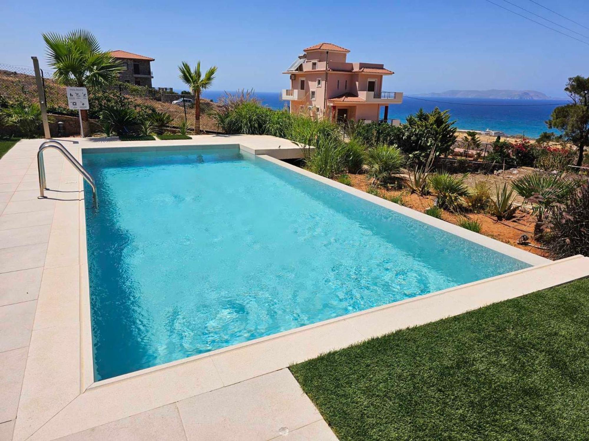 Luxury Villa U Kokkini Hani Bagian luar foto